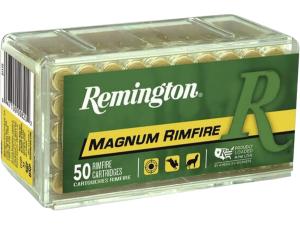 Remington Ammunition 17 Hornady Magnum Rimfire (HMR) 17 Grain Jacketed Hollow Point - 583163 047700495873