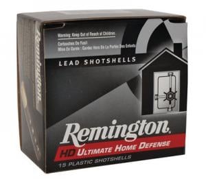 Remington Ultimate Home Defense Buckshot Load 410 Gauge, 2.5&quot;, 000 Buck 410B000HD 410B00HD