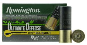 Remington Ammunition 12BRR4HD Ultimate Defense 12 Gauge 3.5" Buckshot 21 Pellets 4 Buck 5 Bx/ 20 Cs 12BRR4HD