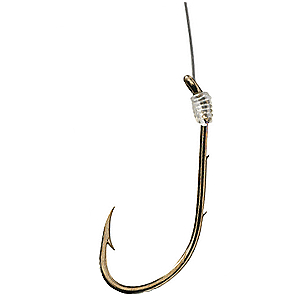 Eagle Claw 139H-3/0 Baitholder Hook Bronze, Size 3/0 (Per 6) 139H-3/0