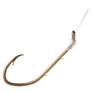 Eagle Claw 138H-2 ProV Bend Baitholder Snell Size 2, Bronze 138H-2