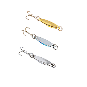 Acme Kastmaster Plain Spoon Three-Pack - Blue SW1053
