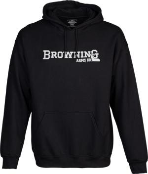 BROWNING HOODIE BACKFENCE BROWNING ARMS BLACK XLARGE 