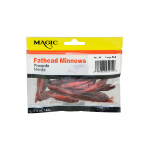 Magic Products Preserved Baits Wax Worms .21 oz 35/Box- Red 5MMP5239R