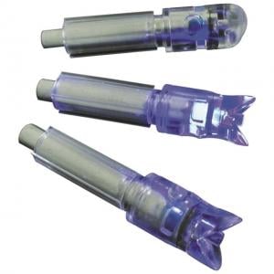 GWS Lighted Crossbow Nocks, Blue, Pack of 3, 7400 