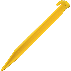 Tex Sport 14973PDQ Stakes 9" Plastic, Package of 50