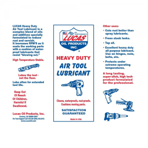 Air Tool Lubricant-LUC-AIRTOOLLUBRICANT 049807100926