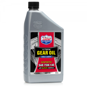 Synthetic SAE 75W-140 V-Twin Gear Oil-LUC-SYNTHETICSAE75W-140VTWIN 049807107918