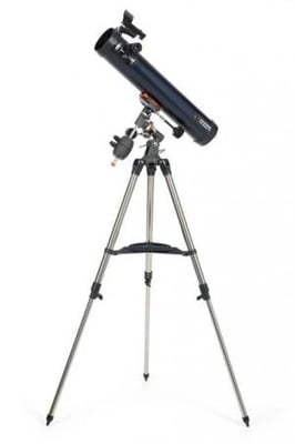 Celestron AstroMaster 76 EQ Equatorial 76x Magnification Reflector Telescope 31035