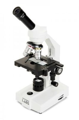 Celestron Labs CM2000CF Compound Microscope,10x,20x Eyepieces and 4x,10x,40x,100x Achromatic Objective Lenses 44130 050234441308