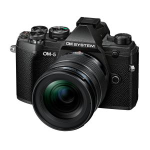 Olympus OM System OM-5 Camera Body with 12-45mm Camera Lens in Black V210022BU000