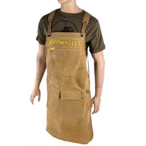 WAXED CANVAS SHOP APRON, BROWN 430106852 