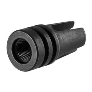 Ar-15 Xm16e1 3 Prong Flash Hider 22 Cal - Xm16e1 3 Prong 22 Caliber Flash Hider, 1/2''''-28, Steel, Black