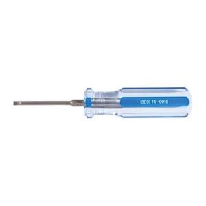 FIXED BLADE SCREWDRIVER #4, .15 SHANK, .040 BLADE THICKNESS 080451004
