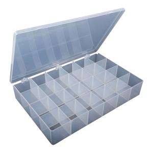 STORAGE BIN, 24 COMPARTMENT, 12-7/8''X8-5/8''X2-1/4'', 1 PACK 313100824