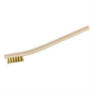 Heavy-Duty Straight Wire Gunsmith Brushes - Gunsmith Heavy Duty Brush, Brass Wire, Straight, 6 Pack 