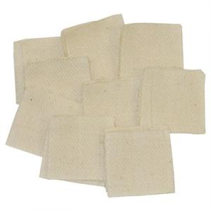 Heavy-Duty Patches - Heavy Duty Square Cotton Patches,1.375''''/.22/.270cal, 1000 Pk 