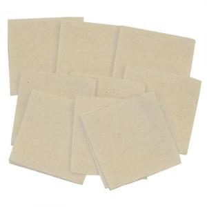 Heavy-Duty Patches - Heavy Duty Square Cotton Patches, 2.5'''' .35cal/20 Ga, 1000 Pk 