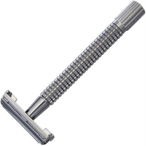 Razolution 85329 Twin Top Butterfly Razor with Black Chrome Finish Stainless Construction
