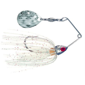 Strike King Mini King - Silver Head Clear/Silver/Red Skirt 051034110968