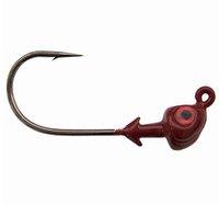 SK SALTWATER FLATS JIG HEAD RED 051034153255