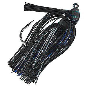 Strike King Lures HAHCJ38-46 Hack Attack  Heavy Cover Jig 5/0 Hook Sise, 1/2 oz, Green Pumpkin Craw, Package of 1 051034203585