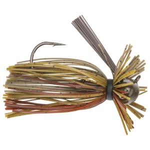 Strike King Tour Grade Football Finesse Jig, Green Pumpkin Craw, 3/8 oz, TGFFJ38-46 051034214208