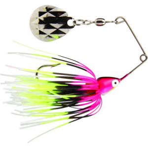 Strike King Mini-King 1/8Oz Spinnerbait Pink Red Black White Chartreuse, MK-679 051034219371