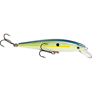 Strike King Lures HCKVDJ200-401 KVD Jerkbaits 4" Length, 3/8 o z, #4 Hook Size, Chrome/Blue Back, Package of 1