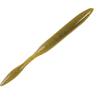 Strike King Lures DSKVD5-46 KVD Magnum Dream Shot Soft Lure  5" Body Length, Green Pumpkin, Per 8 051034224290