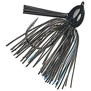 Strike King Hack Attack Fluorocarbon Flipping Jig - Black HAFFJ38-46