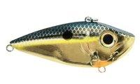 Strike King Red Eyed Shad Tungsten 2 Tap Lipless Crankbait - 2-3/8' - Gold Sexy Shad 26228607