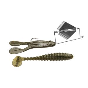 Strike King Skipping Buzzbait, Green Pumpkin, SKBZ-46