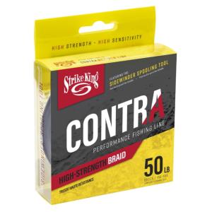 Strike King Contra Braid 150yd Line, Green, 50lb, LPB150-50G