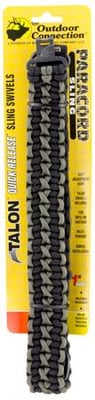 Outdoor Connection PCS80569 Paracord 1" Swivel Size Black 051057805698