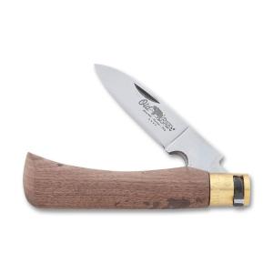 Antonini Knives Old Bear Medium Electrician Knife Walnut Handle 420 Stainless Steel Blade 051411206217