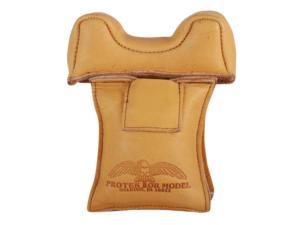 Protektor Owl Ear Front Blind and Window Shooting Rest Bag Leather Tan Filled - 930198 051537010055
