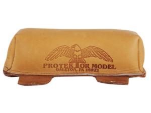 Protektor Sausage Front Shooting Rest Bag Leather Tan Filled - 725527