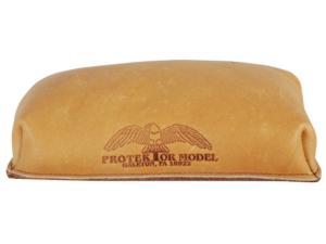 Protektor Brick Rifle Front Shooting Rest Bag Leather Tan Filled - 853824