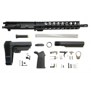 PSA 11.5" 5.56 1/7 Phosphate 10.5" Lightweight M-Lok MOE SBA3 Pistol Kit 51655104911