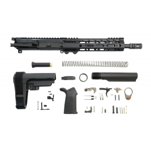 PSA 10.5" Carbine-Length 5.56 NATO 1/7 Phosphate 9" Lightweight M-Lok MOE SBA3 Pistol Kit 51655105054