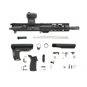 PSA 8.5" Pistol-length 300AAC 1/8 Phosphate 7" Lightweight M-Lok Classic MFT Battlelink Pistol Kit with Holosun Red Dot 051655106030