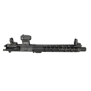 PSA 10.5" Carbine-Length 5.56 NATO 1/7 Phosphate 12" M-Lok Slant Upper with MBUS Sight Set & Holosun Red Dot 051655106222