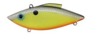 Bill Lewis Rat-L-Trap Shad/Shiner Lipless Crankbait, 3in 1/2oz, Sinking, Chartreuse Shiner, BLF-RT52 BLFRT52