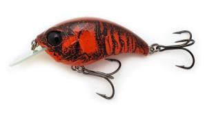 Bill Lewis SB-57 MDJ Squarebill Soft Bait, Red Glitter Craw, 3/8 oz, BLF-SB46RG BLFSB46RG