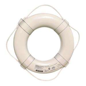 Jim-Buoy U.S.C.G. Approved G-Series Life Ring, White, 19in, G-19 053154898191
