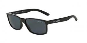 Arnette SLICKSTER AN4185 Sunglasses 41/81-59 - Black Frame, Polar Gray Lenses