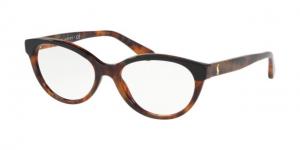 Polo PH2204 Eyeglass Frames 5260-51 - Top Black On Jerry Havana