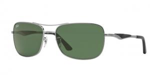 Ray-Ban RB3515 Sunglasses 004/71-61 - Gunmetal Frame, Green Lenses