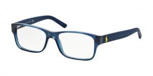 Polo PH2117 Eyeglass Frames 5470-52 - Navy Blue Frame
